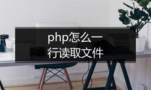 php怎么一行读取文件