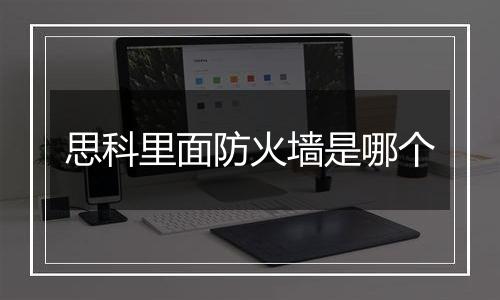 思科里面防火墙是哪个