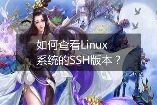 如何查看Linux系统的SSH版本？