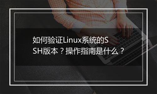 如何验证Linux系统的SSH版本？操作指南是什么？