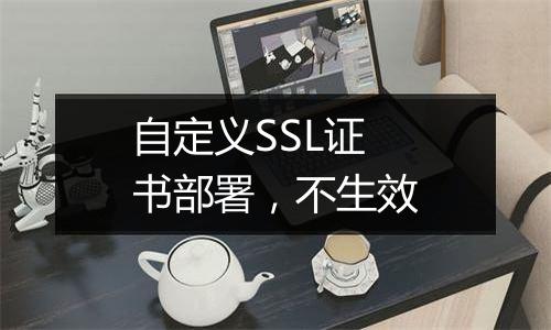 自定义SSL证书部署,不生效