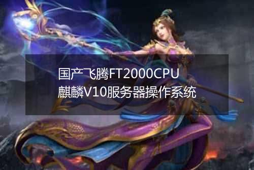 国产飞腾FT2000CPU麒麟V10服务器操作系统