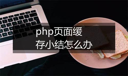 php页面缓存小结怎么办