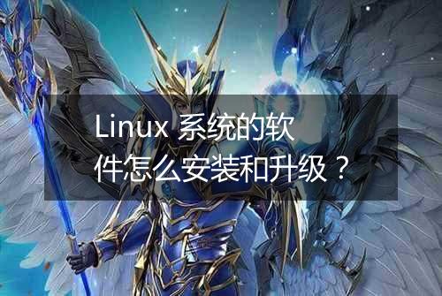 Linux 系统的软件怎么安装和升级？