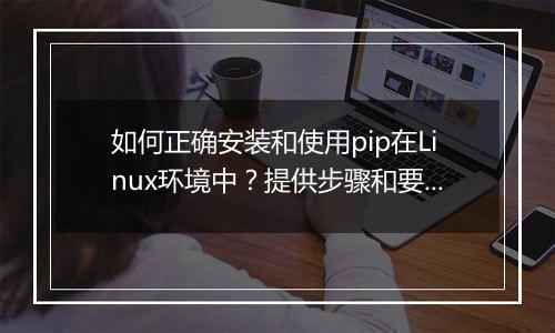 如何正确安装和使用pip在Linux环境中?提供步骤和要点。