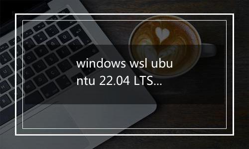 windows wsl ubuntu 22.04 LTS 安装启动报错