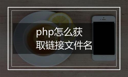 php怎么获取链接文件名