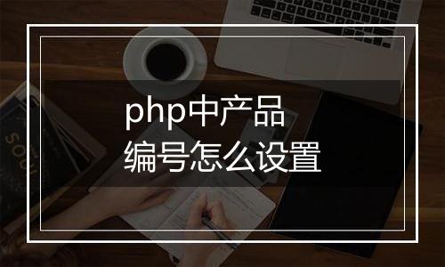 php中产品编号怎么设置
