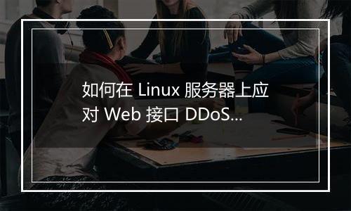 如何在 Linux 服务器上应对 Web 接口 DDoS 攻击?