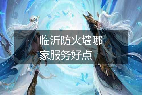 临沂防火墙哪家服务好点