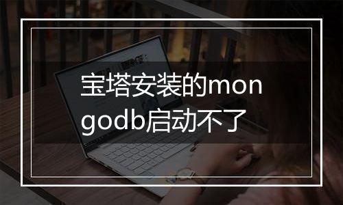 宝塔安装的mongodb启动不了