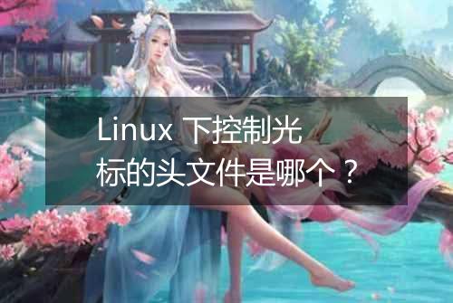 Linux 下控制光标的头文件是哪个?