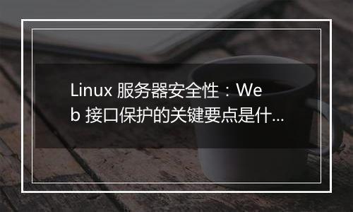 Linux 服务器安全性:Web 接口保护的关键要点是什么?
