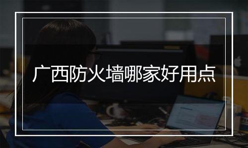 广西防火墙哪家好用点