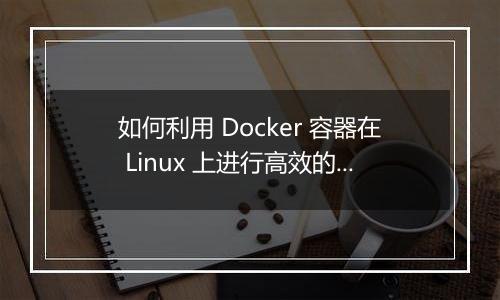 如何利用 Docker 容器在 Linux 上进行高效的开发和测试？