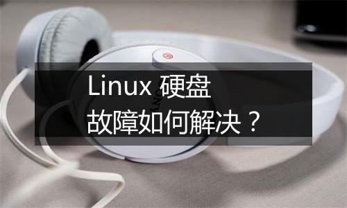 Linux 硬盘故障如何解决？