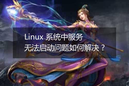 Linux 系统中服务无法启动问题如何解决?