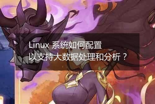 Linux 系统如何配置以支持大数据处理和分析?