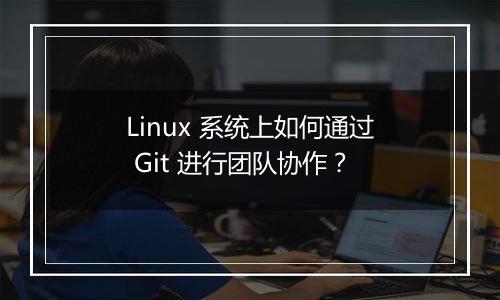Linux 系统上如何通过 Git 进行团队协作？