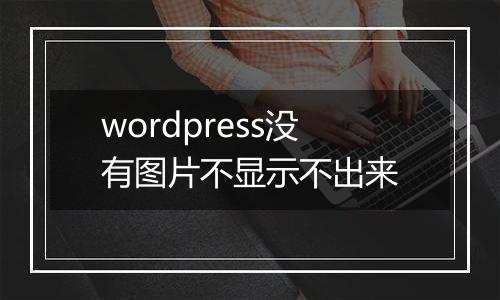 wordpress没有图片不显示不出来