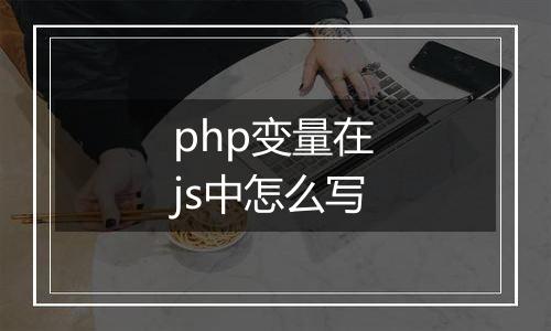php变量在js中怎么写