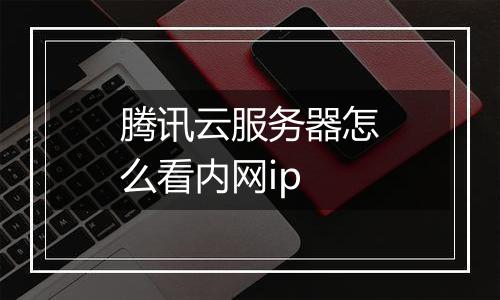腾讯云服务器怎么看内网ip
