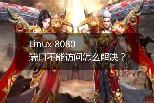 Linux 8080 端口不能访问怎么解决？