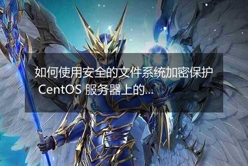 如何使用安全的文件系统加密保护 CentOS 服务器上的数据?