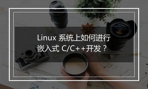 Linux 系统上如何进行嵌入式 C/C++开发?