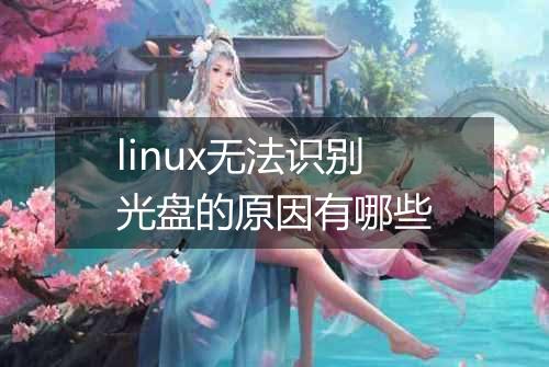 linux无法识别光盘的原因有哪些