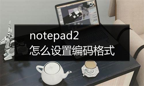 notepad2怎么设置编码格式