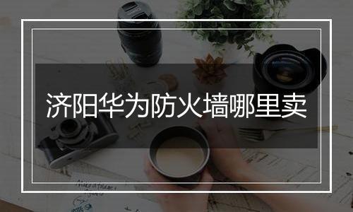济阳华为防火墙哪里卖