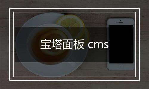 宝塔面板 cms
