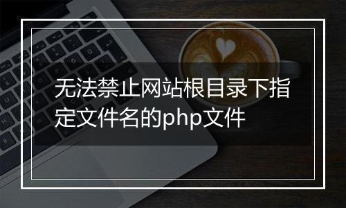 无法禁止网站根目录下指定文件名的php文件