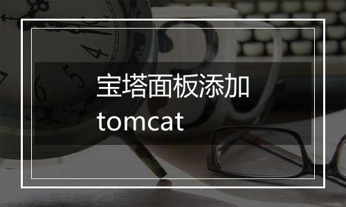 宝塔面板添加tomcat
