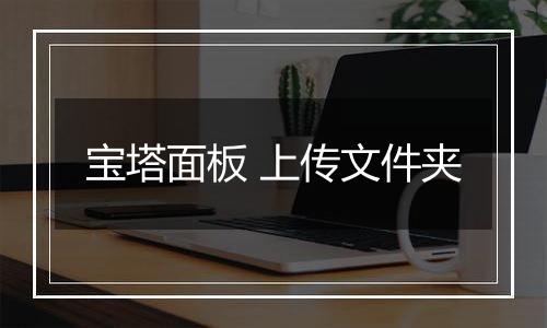 宝塔面板 上传文件夹
