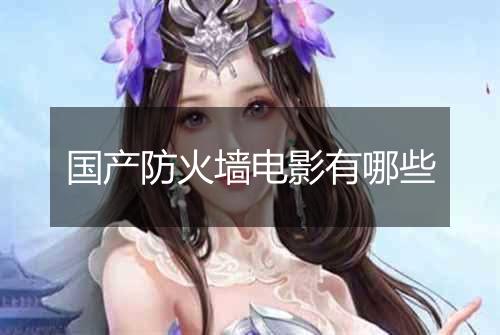 国产防火墙电影有哪些