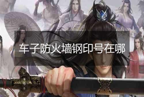 车子防火墙钢印号在哪