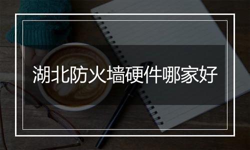 湖北防火墙硬件哪家好