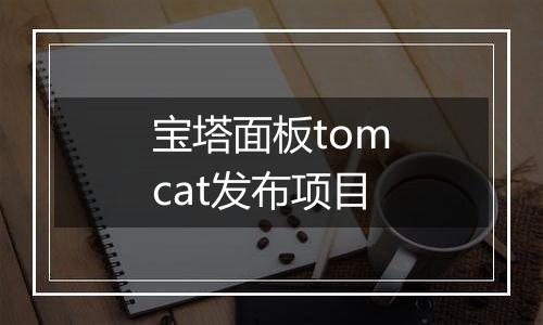 宝塔面板tomcat发布项目