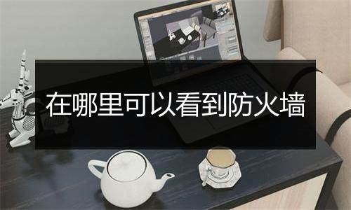 在哪里可以看到防火墙