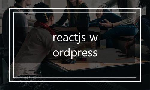 reactjs wordpress