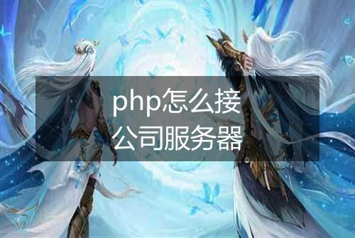 php怎么接公司服务器