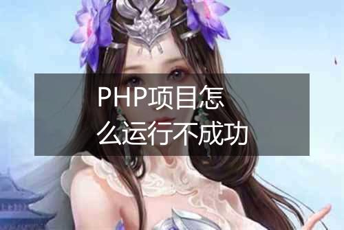 PHP项目怎么运行不成功