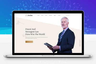 律师事务所HTML5网站模板