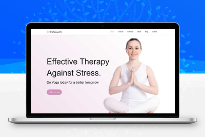 健身瑜伽培训机构健身俱乐部Bootstrap网站模板